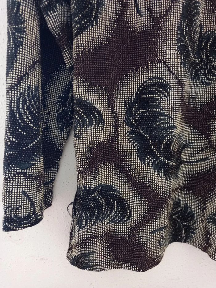 Haut à manches longues et motifs T : Xl - photo numéro 2
