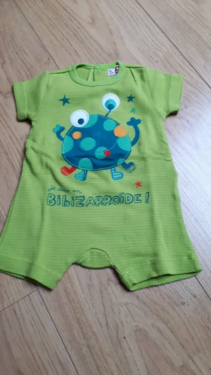 Barboteuse 1 mois