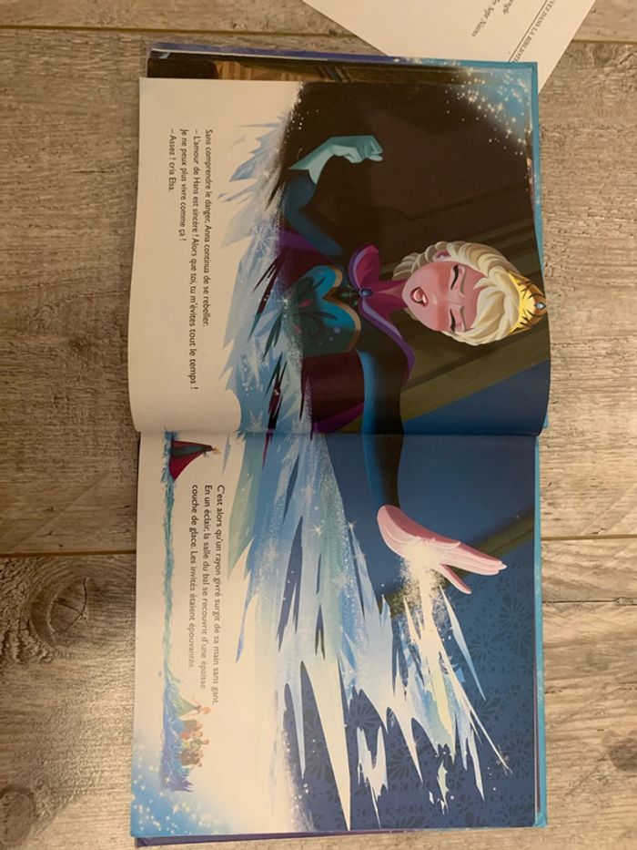 Livre reine des neiges 1 disney - photo numéro 3
