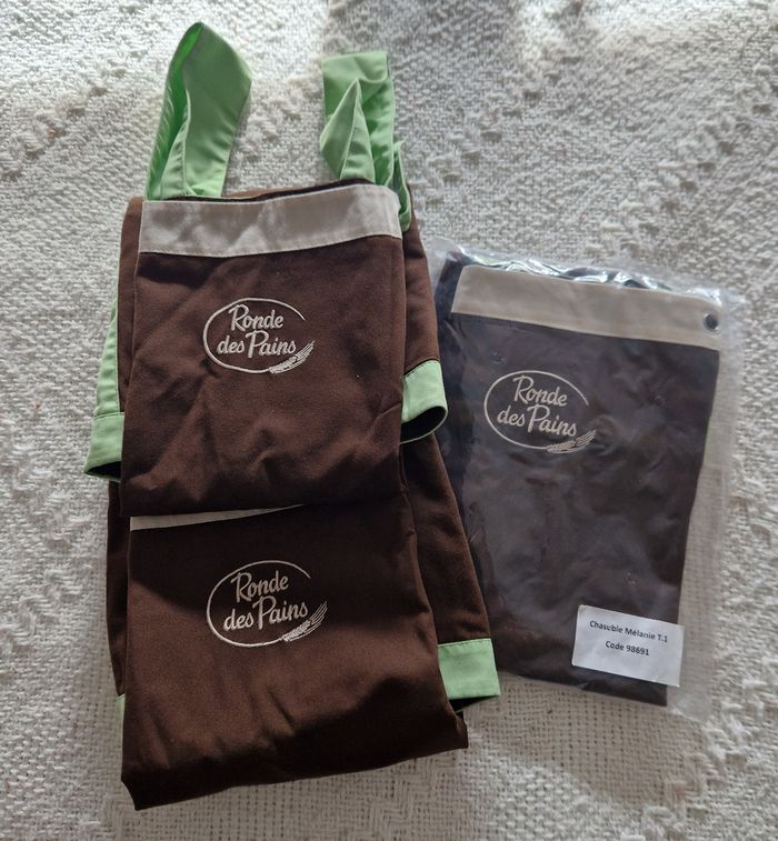 Lot 3 Tabliers Chasubles, Neufs - photo numéro 9