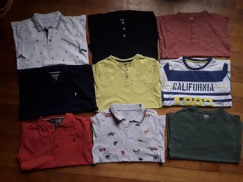 Lot de hauts manches courtes  taille 10 ans