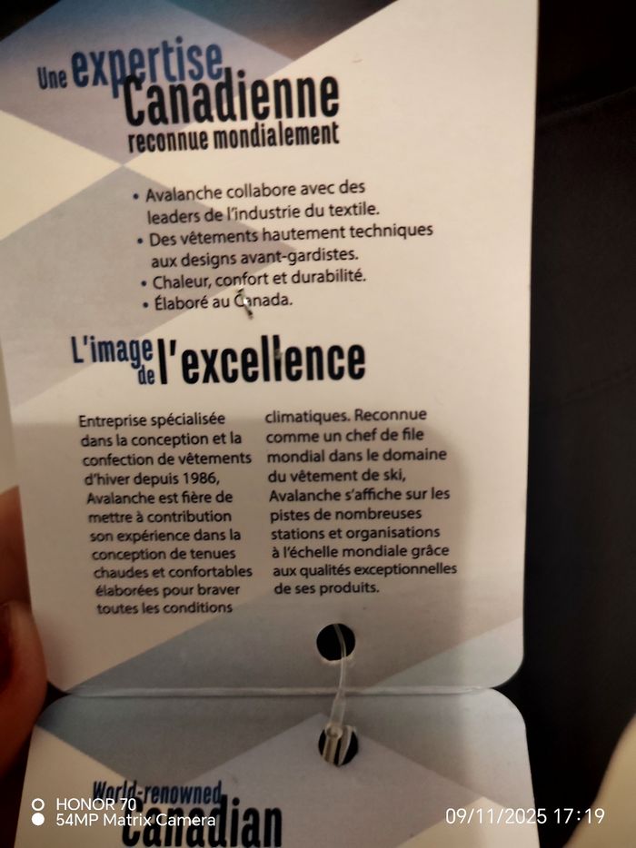 Pantalon thermique ski/randonnee - photo numéro 7