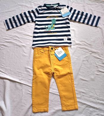 Ensemble Mes petits cailloux taille 18 mois