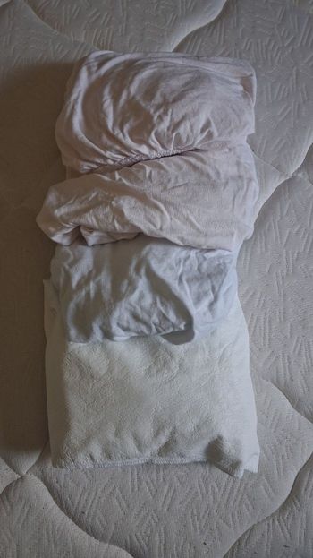 Draphousse blanc + alese 40×90