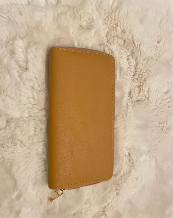 Portefeuille moutarde neuf