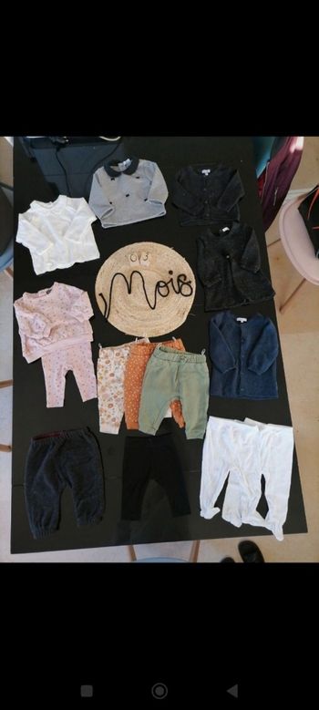 Lot vêtements fille 3mois