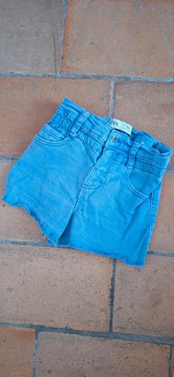 Short en jean bleu – Zara – État neuf Porté 2x