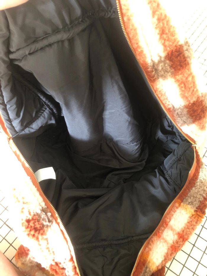 Sac tout doux à carreaux - photo numéro 3