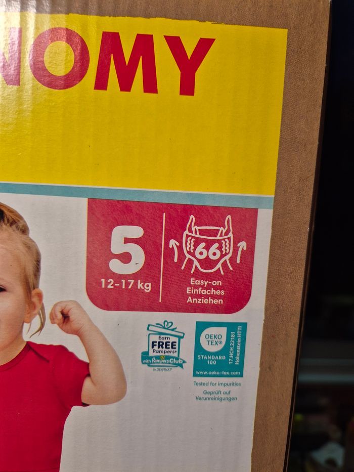 Couche taille 5 Pampers Harmonie taille 5 : 132 culottes - photo numéro 3