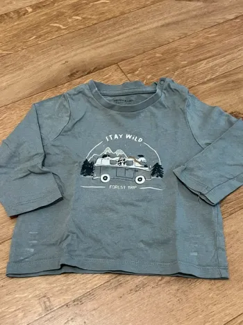 TEE shirt Verbaudet gris 9 mois