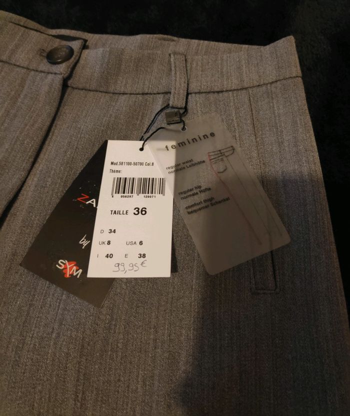 Pantalon Sym femme gris - photo numéro 3
