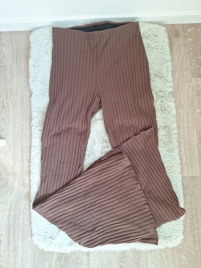 Pantalon legging flare marron jennyfer t36 #F36S-248