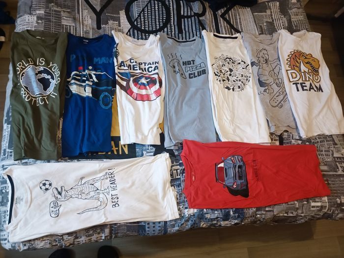 Lot tee-shirts manches longues