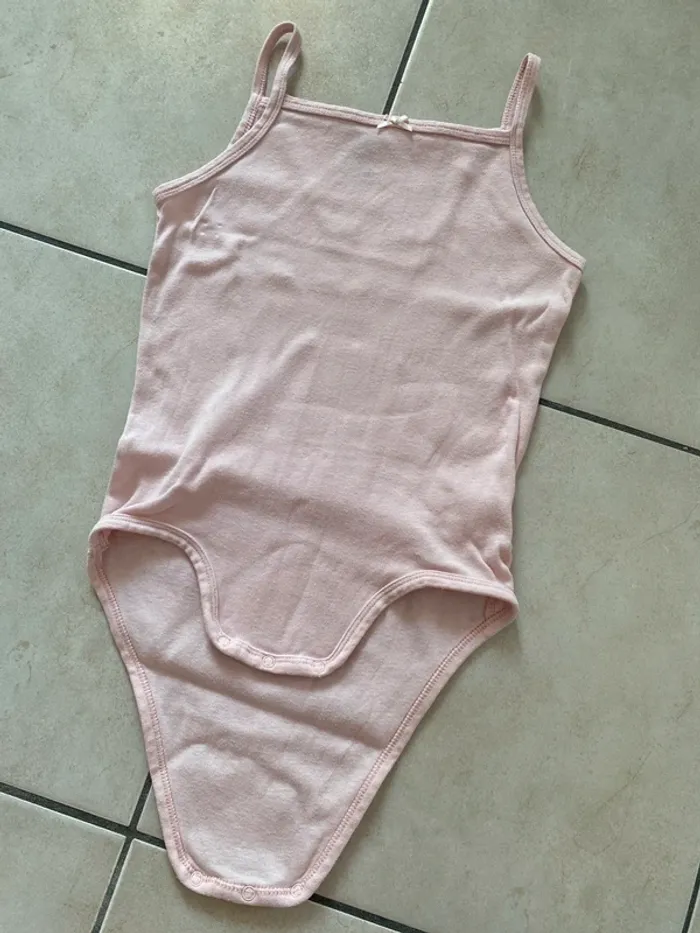 Body fine bretelles rose H&M 104