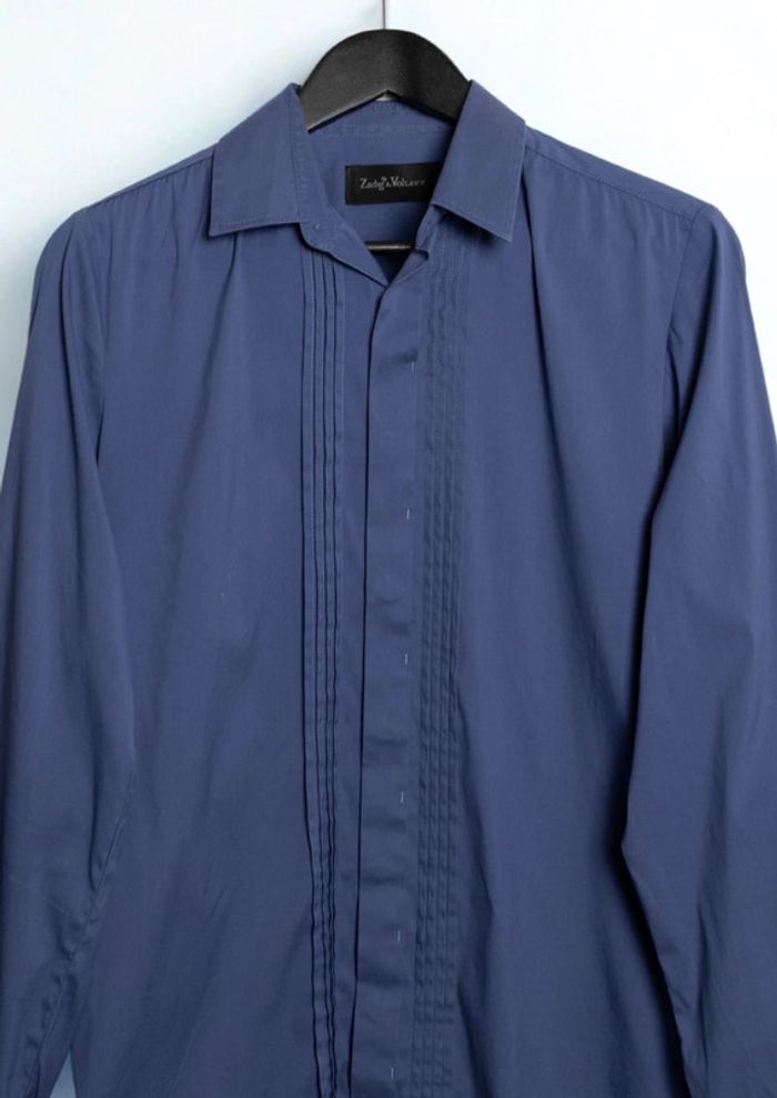 Chemise bleue blue shirt Zadig & Voltaire - Taille S - photo numéro 2
