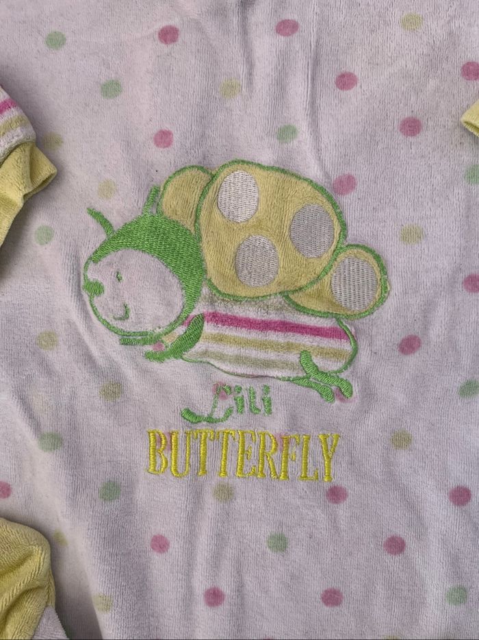 Lot 2 pyjamas velours 12mois - photo numéro 4