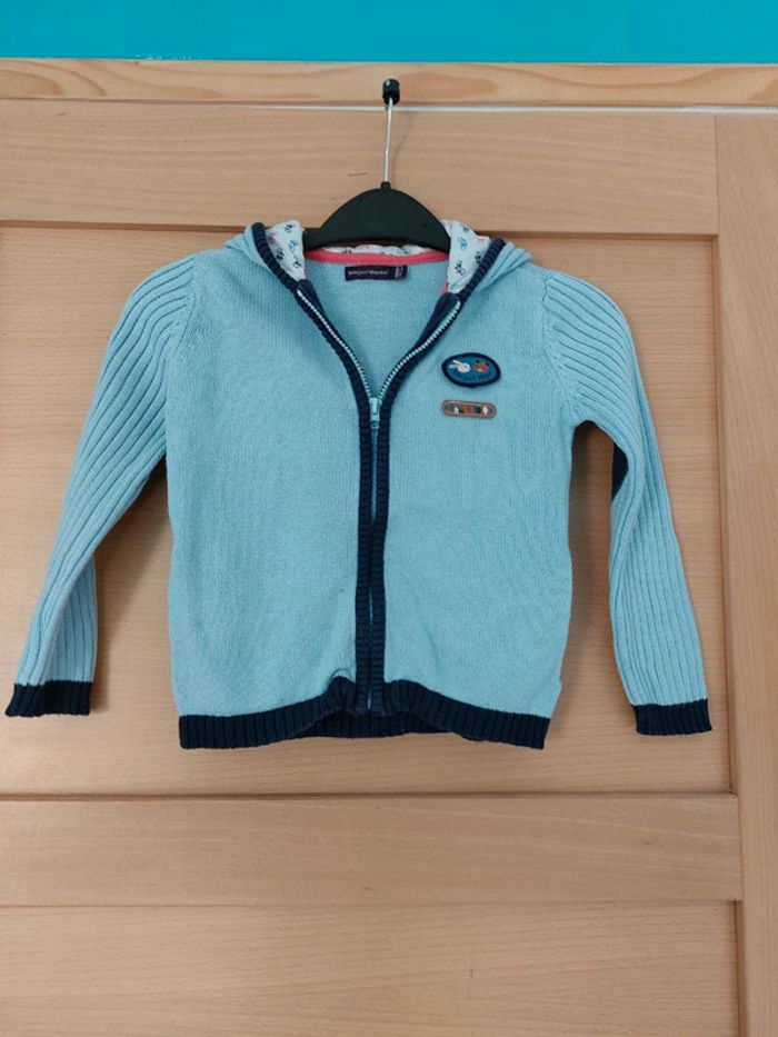 Gilet zippé 24 mois