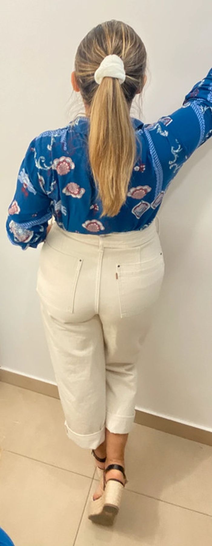 Chemise fluide imprimée taille L-XL - photo numéro 7