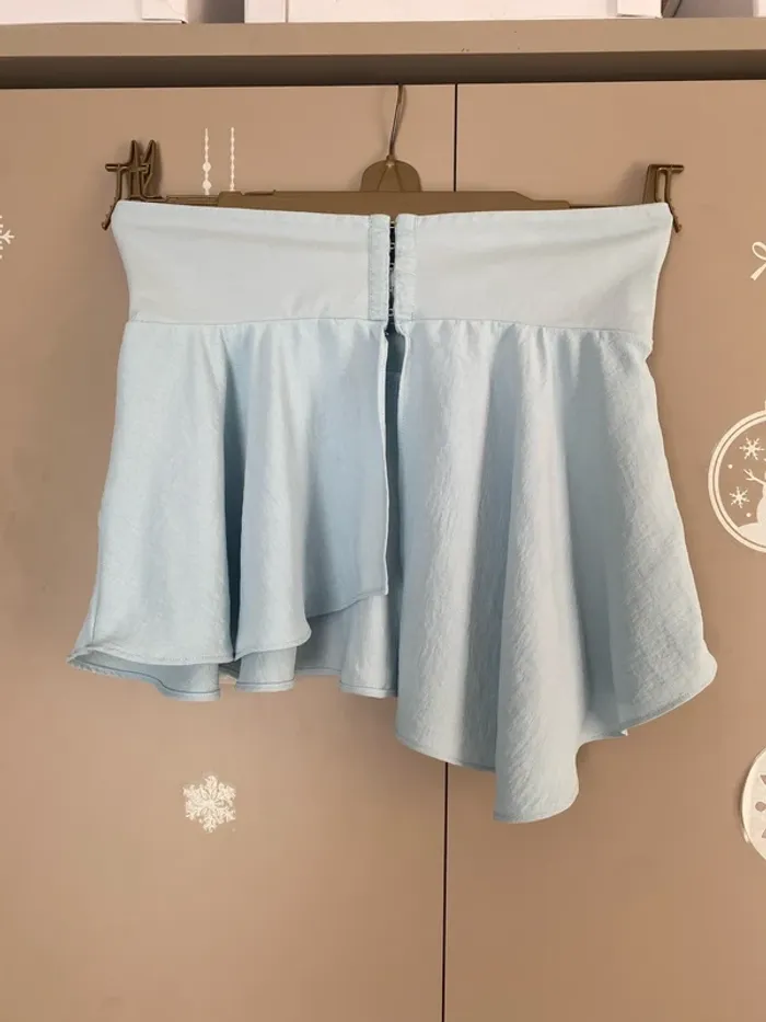 Très joli bustier à volants asymétriques - Taille L - photo numéro 3