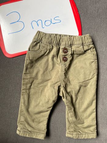 Pantalon kaki TAO 3 mois