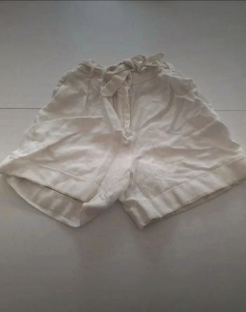 Short Zara blanc en 11/12 ans