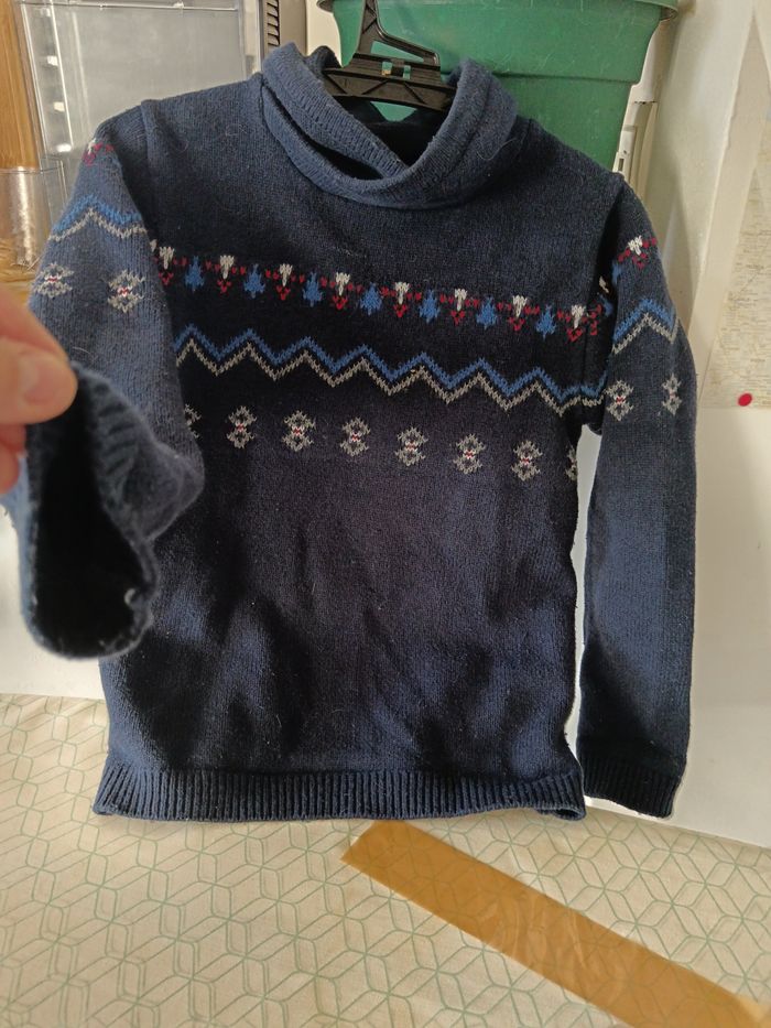 Pull Noël 10 ans Okaïdi
