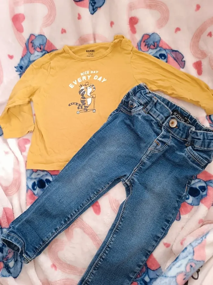 Ensemble Kiabi taille 12 mois