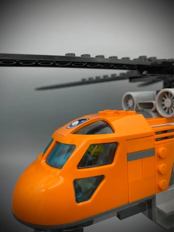 LEGO City 60034 - Arctic Helicrane - Complet avec Notice - photo numéro 8