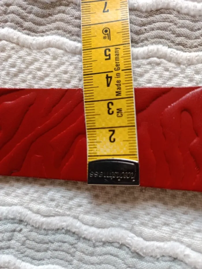 Ceinture cuir véritable 80 cm fabriqué en France - photo numéro 6