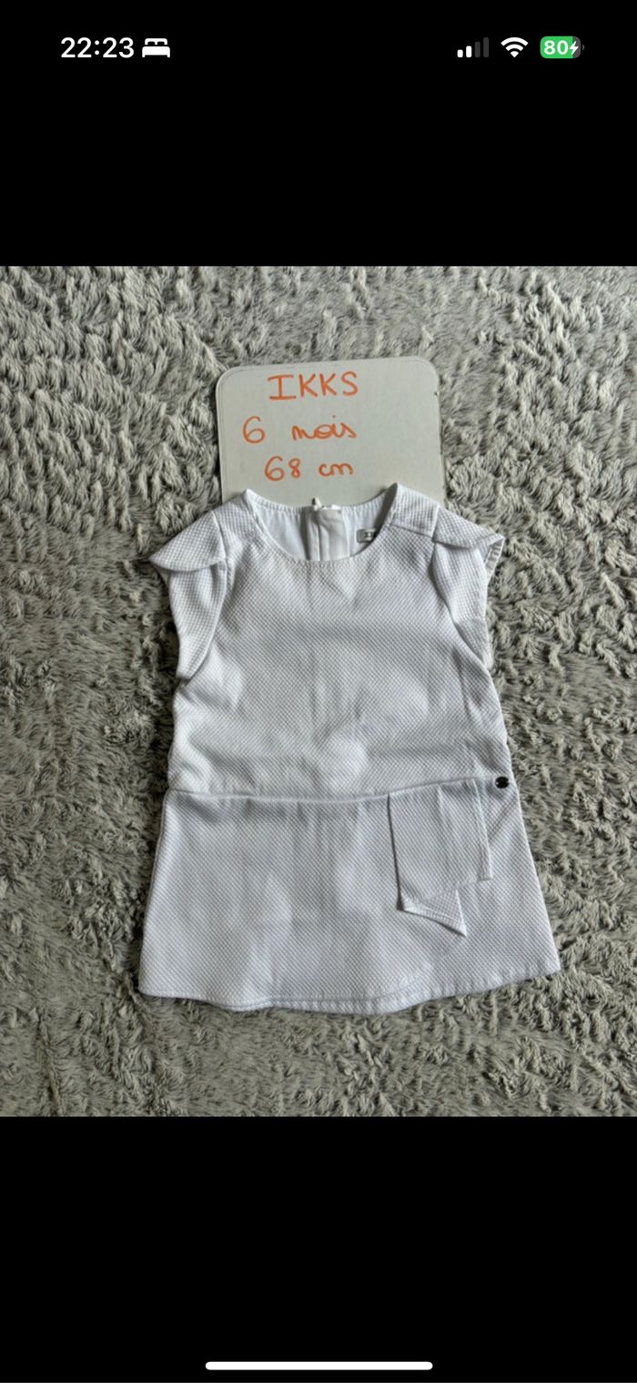 Robe IKKS 6 mois