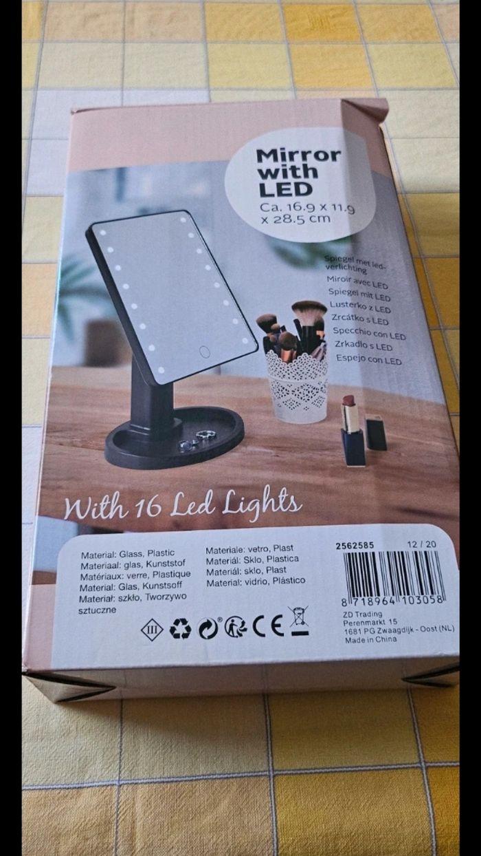 Miroir éclairage led - photo numéro 2