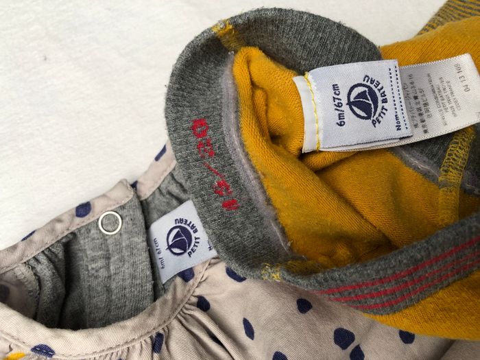 Lot Petit Bateau : robe + collants 6 mois - photo numéro 3