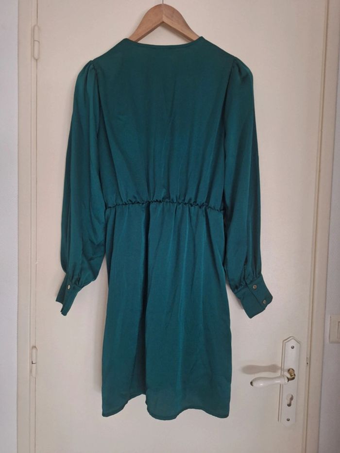 Très belle robe verte 40/42 almé - photo numéro 7