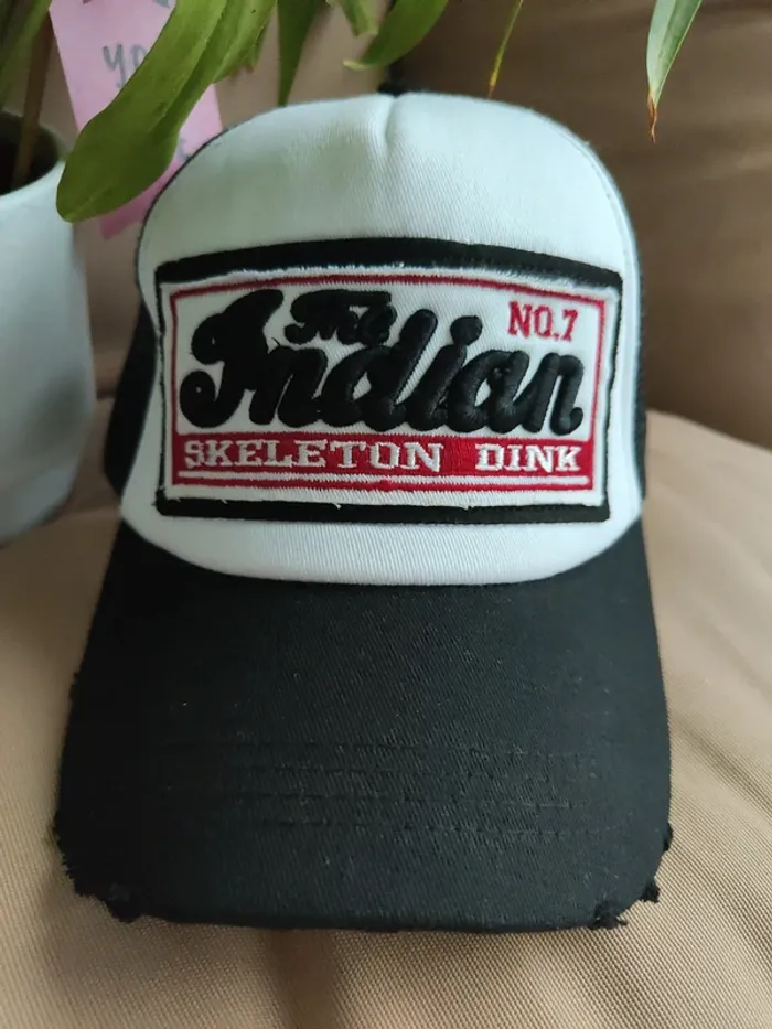 Casquette Trucker The Indian noire - photo numéro 3