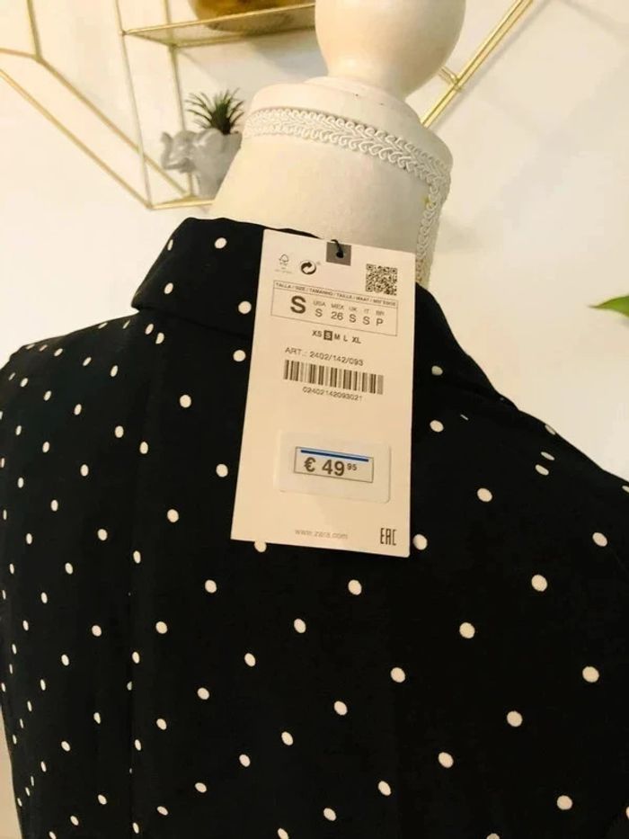 Ensemble tailleur pantalon / blazer neuf Zara taille S - photo numéro 6