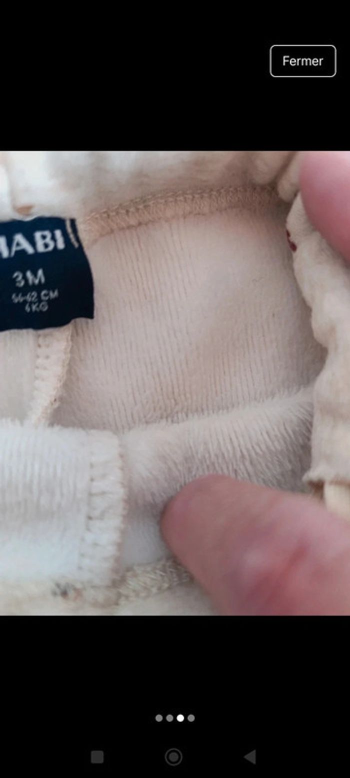 🍂 Adorable pantalon Kiabi intérieur polaire , neuf ! - photo numéro 3