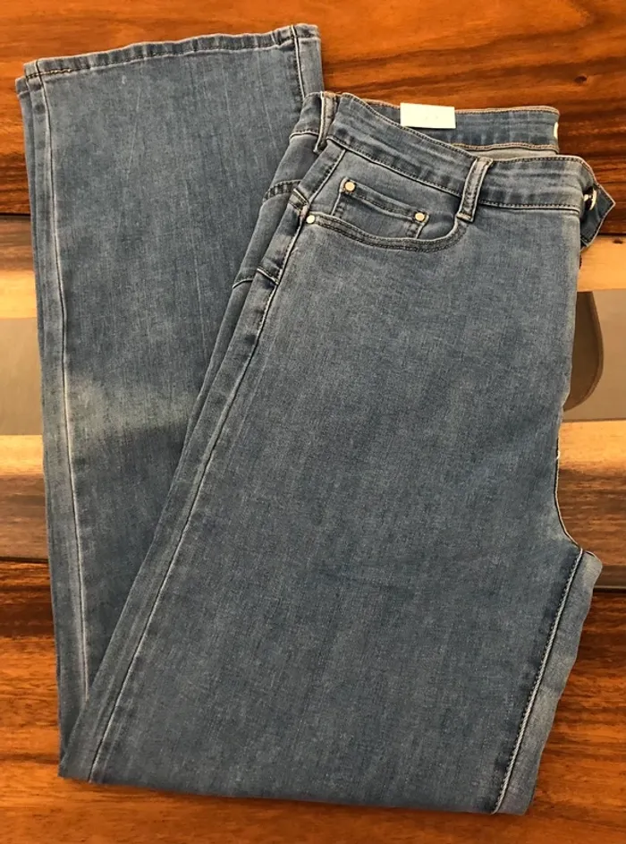 Jeans coupe flare - I Dodo - photo numéro 2