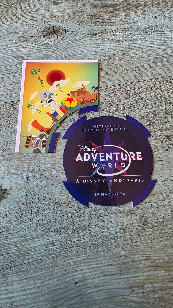 Puzzle disney adventure world 29 mars disneyland paris - photo numéro 1