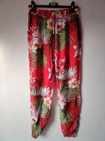 Pantalon fleurie