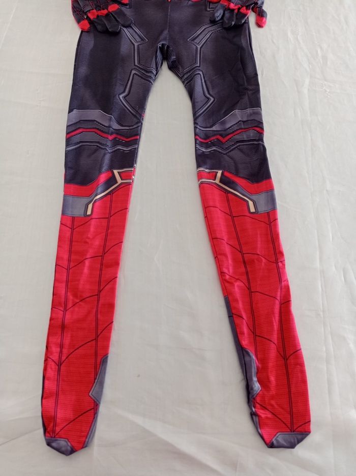 Déguisement combinaison Spiderman 7ans - photo numéro 2