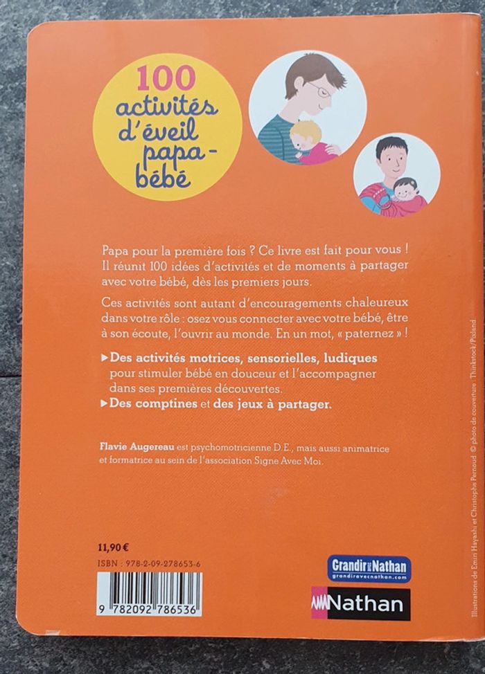 Livre 100 activités d'éveil papa bébé - photo numéro 2