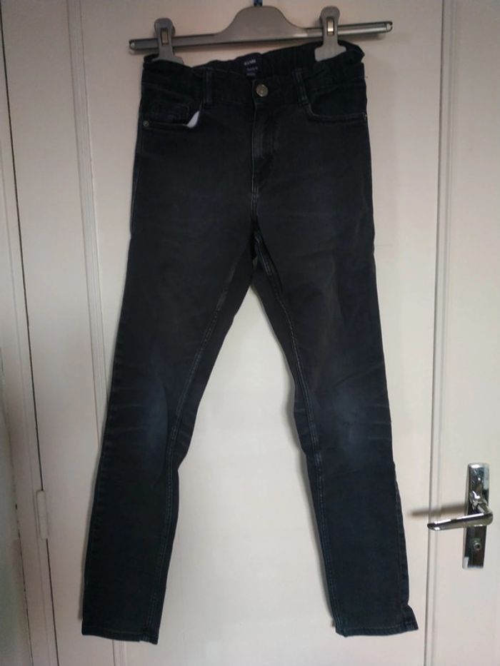 Jean noir skinny fit Kiabi 12 ans