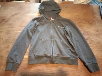 Sweat à zippe fille 8 ans