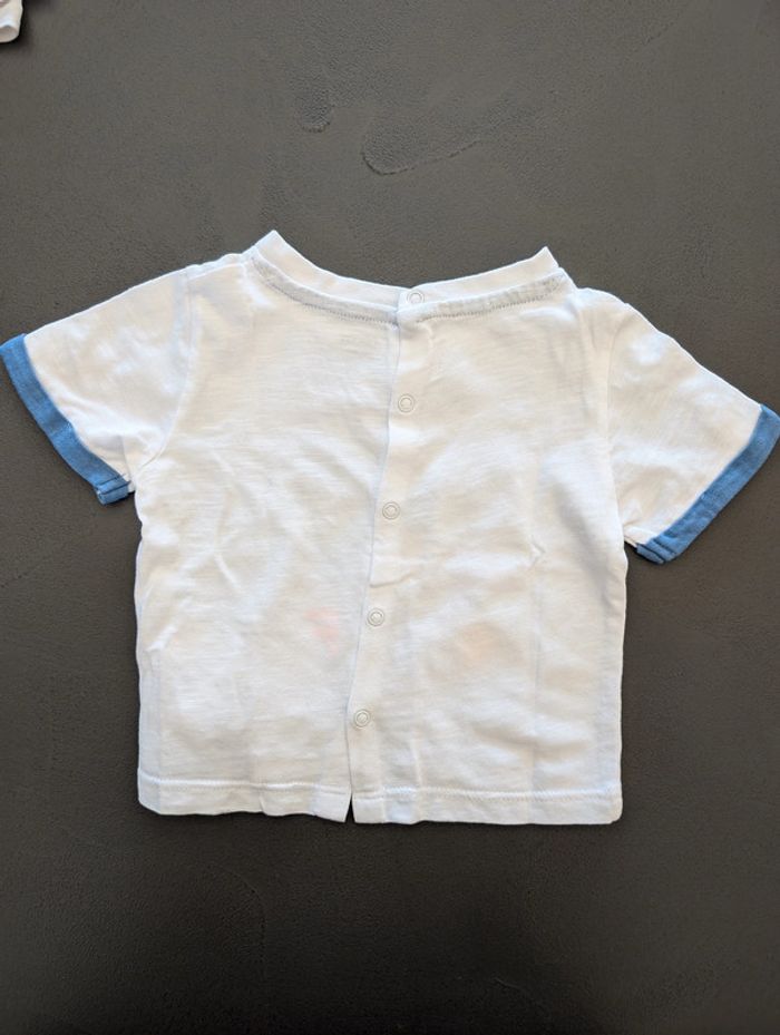 Lot de 3 t-shirt Okaïdi - Taille : 3 mois - photo numéro 9