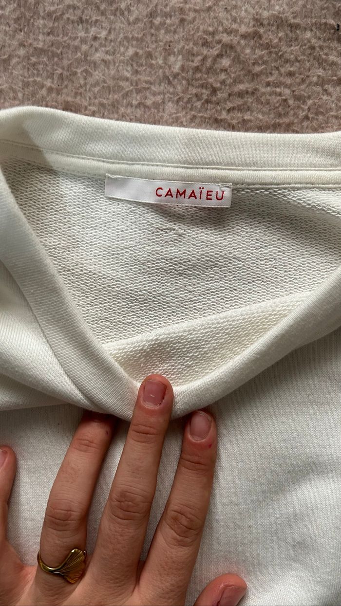 pull blouse blanche - photo numéro 2