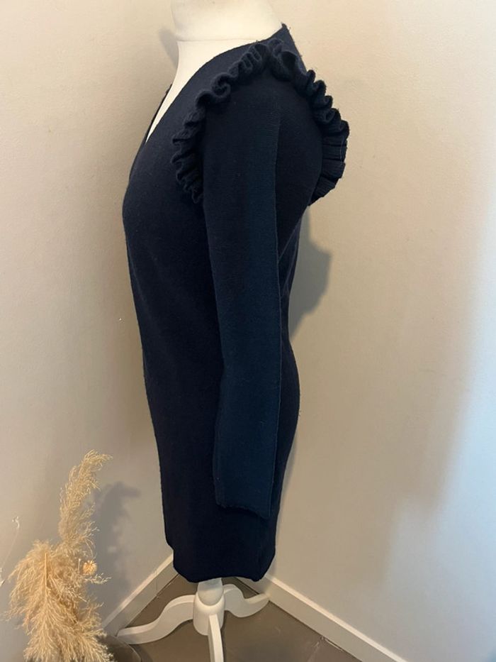 Robe en lainage marine Promod S - photo numéro 2