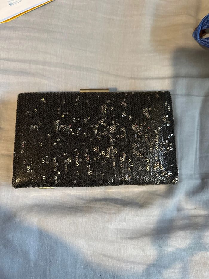 Pochette strass noir - photo numéro 2