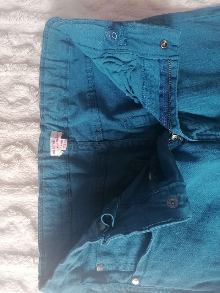 Ensemble chemise manches longues pantalon slim stretch garçon 12 ans - photo numéro 8