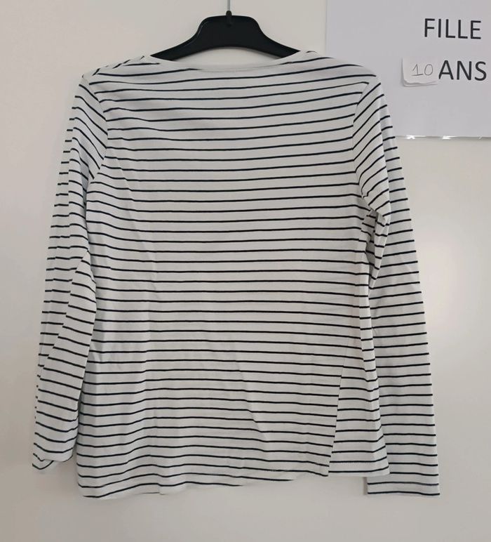 T-shirt ml Licorne 10 ans kiabi - photo numéro 2