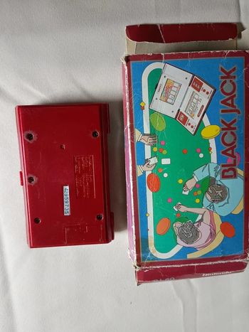 Console nintendo game and watch Black jack